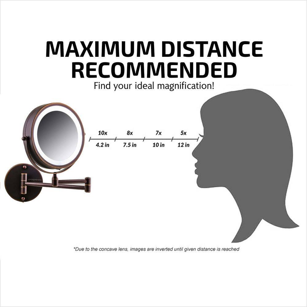 Concave LED Wall Mirror
