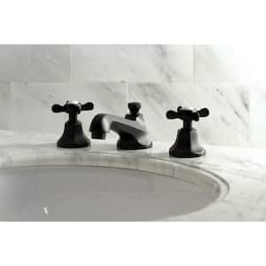 Essex 8 in. Widespread 2-Handle Bathroom Faucet in Matte Black