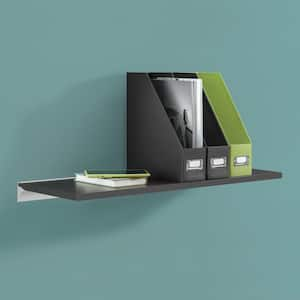 32 in. L x 12 in. D Lite Shelf in Espresso