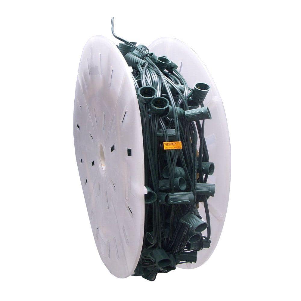 C9 500 ft. Stringer Light Set without Bulbs