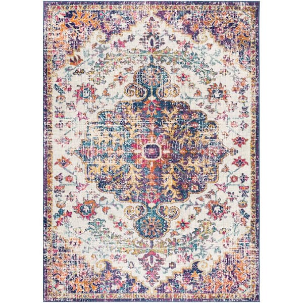 Livabliss Demeter Garnet Doormat 3 ft. x 5 ft. Area Rug