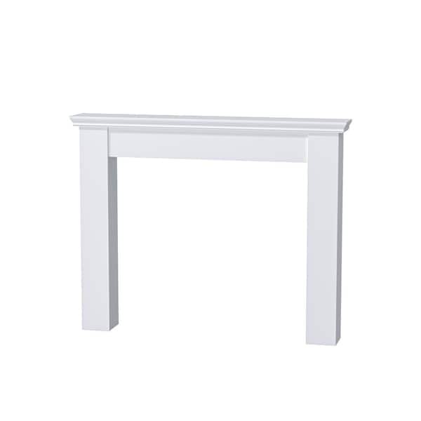 EH PUERTA 60 in. x 45 in. Full Surround French Style Fireplace Mantel