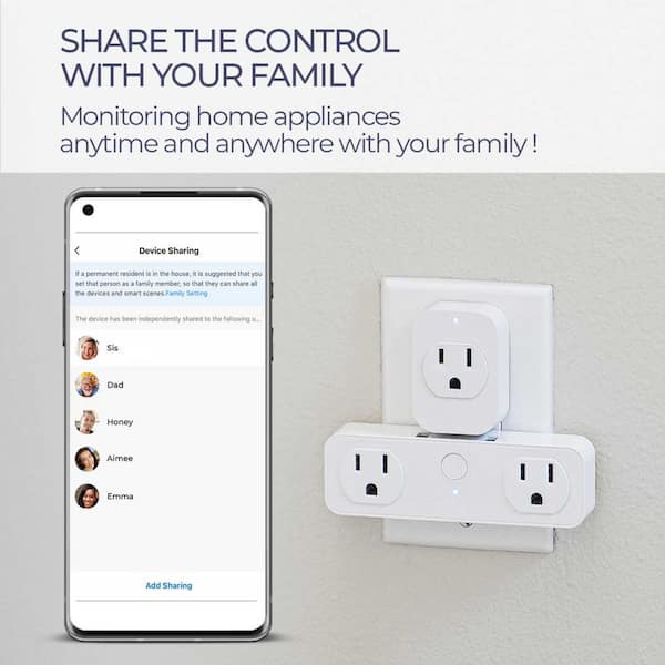 Shelly Plus Plug US | WiFi & Bluetooth Operated Smart Plug with Power  Measurement | Home Automation | iOS Android App | Alexa and Google Home