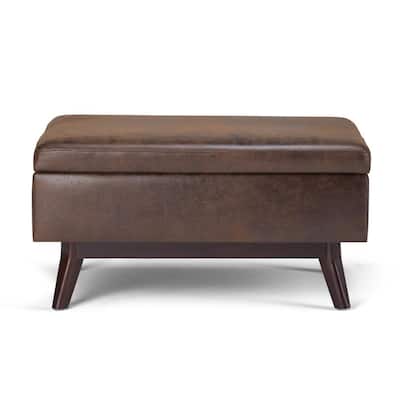 Color : #10 QTQHOME Square Faux Leather Tufted Cube Storage Ottoman Bench Footstool Living Room Bedroom Stool 