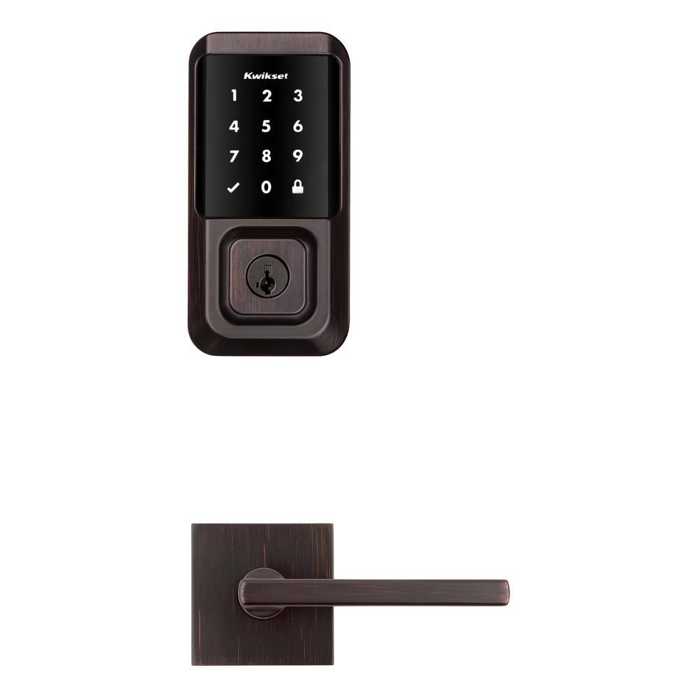 Kwikset HALO Bronze Electronic Smart Lock Deadbolt feat