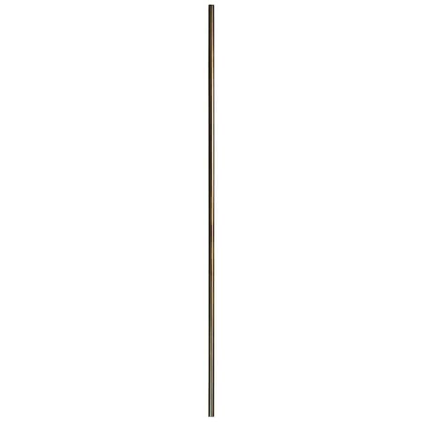 WM Coffman 44 in. x 5/8 in. Oil Rubbed Copper Round Venetian Plain Hollow Iron Baluster