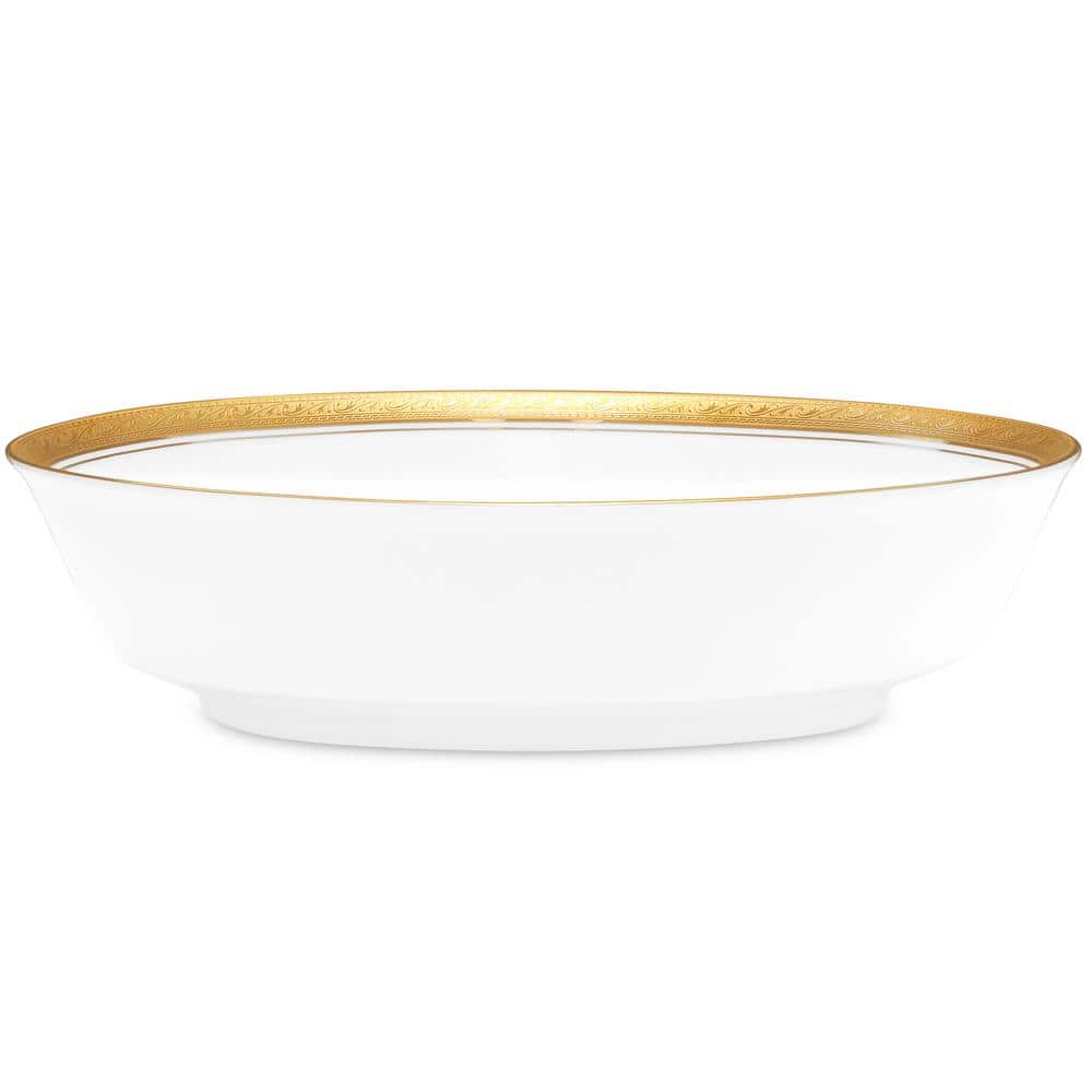 Noritake Crestwood Gold 9.75 in., 32 fl. oz. (Gold) Porcelain