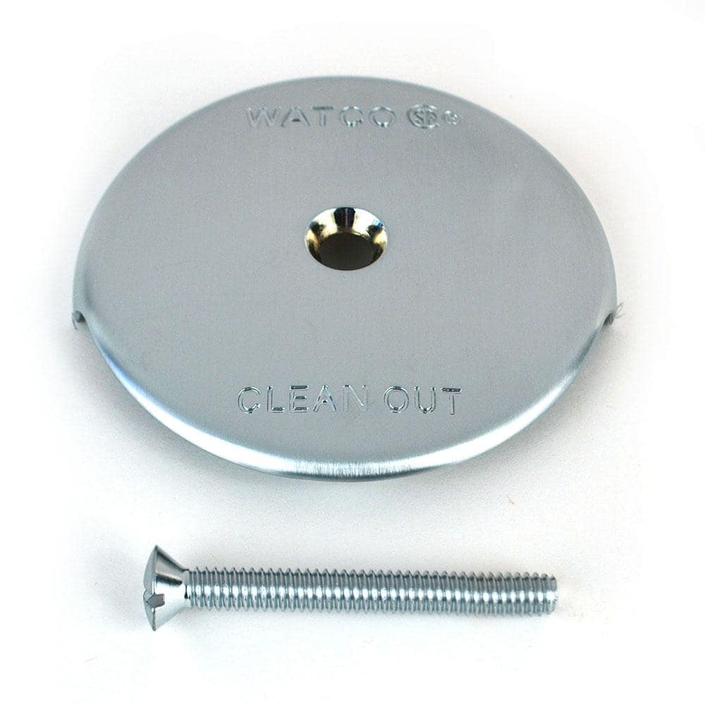 Watco OneHole Bathtub Overflow Plate Includes Overflow and Screw in