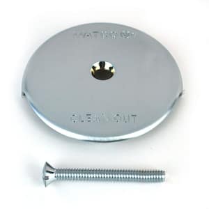 Tub Overflow Plate/Washer - Chrome - Drain Parts - Plumbing Parts 