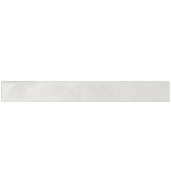 Ivy Hill Tile Ryx Calm White 3 in. x 32 in. Matte Porcelain Wall ...