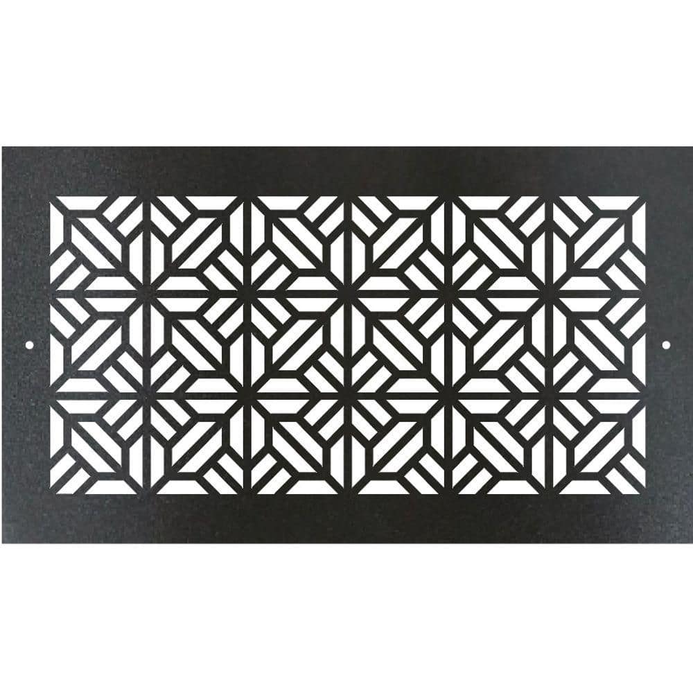Metal Screw-In Floor Register. Duct Opening 4x10 (Overall 6x12) - Spring Tile Design price history on PriceWatchPro