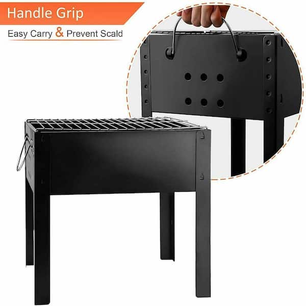 Portable Charcoal Grills - Mini Barbecue Grill - Small Tabletop Charco –  Outlery