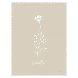 Delicate Wildflowers IV by Katrina Pete 1-Piece Floater Frame Giclee Home Canvas Art Print 42 in. W. x 32 in.