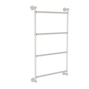 Carolina 18 in. 4-Tier Ladder Towel Rack Bar in Satin Nickel