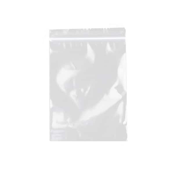 1200 Pcs Small 3 x 4 in. Plastic Zip Bags Resealable 2 Mil Durable for Jewelry Pill Small Business Clear