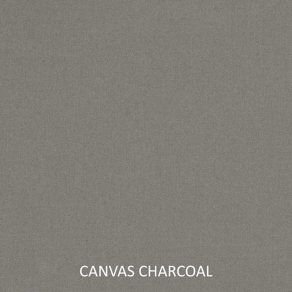 22 x 22 Cushion Set Outdoor Corded in Sunbrella Canvas Charcoal