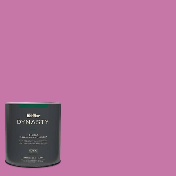 BEHR DYNASTY 1 qt. 680B5 Strawberry Freeze SemiGloss Exterior Stain