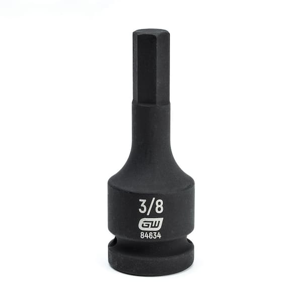GEARWRENCH 1/2 in. Drive SAE Hex Bit Impact Socket Set (7-Piece