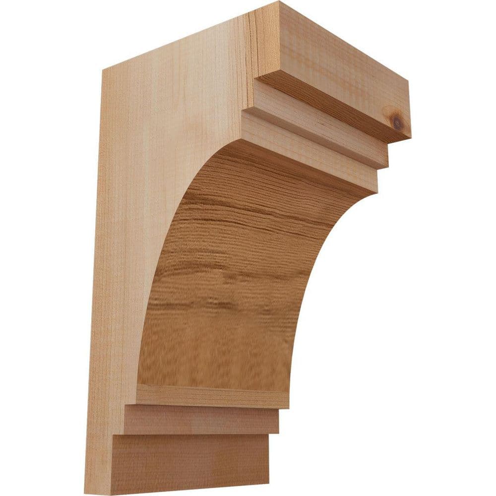5-1/2 in. x 6 in. x 10 in. Western Red Cedar Pescadero Smooth Corbel price history on PriceWatchPro