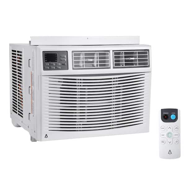12000 BTU (DOE) 115 Volts Window Air Conditioner with Remote and Easy Install Kit Cools 550 sq. ft. in White