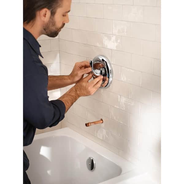 Brass Rough-In Posi-Temp Pressure-Balancing Cycling Tub and Shower Valve - 1/2 in. IPS Connection