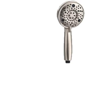 Handheld Shower Head with On/Off Pause Switch 8-Spray Wall Mount Handheld Shower Head 1.75 GPM in ‎Brushed Nickel