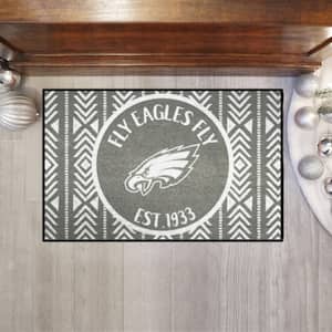FANMATS Green 2 ft. 3 in. Round Philadelphia Eagles Vintage Area Rug 32656  - The Home Depot