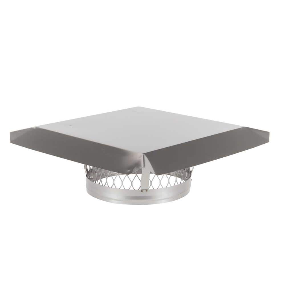 10 in. Round Clamp-On Single Flue Liner Chimney Cap in Stainless Steel price history on PriceWatchPro