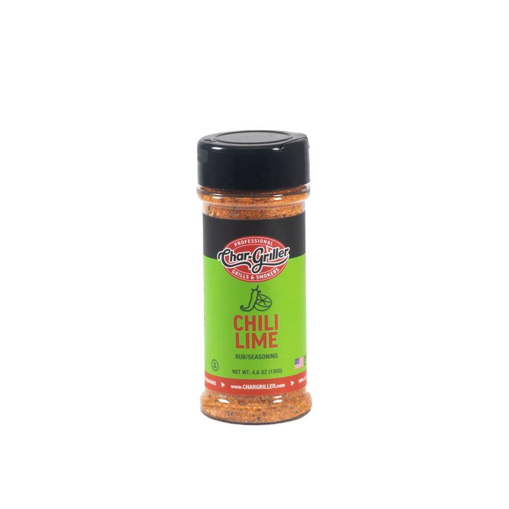 Char-griller 4.6 Oz. Barbecue Seasonings Chili Lime Rub Seasoning Mix 