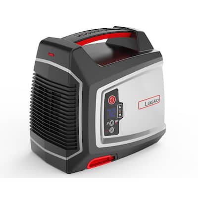 Elite Collection 1500-Watt Electric Ceramic Utility Space Heater with Timer