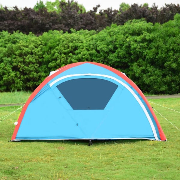 Large Camping Tent Waterproof Inflatable House Tents, Family Hiking  Backpacking, Travel Beach Equipment