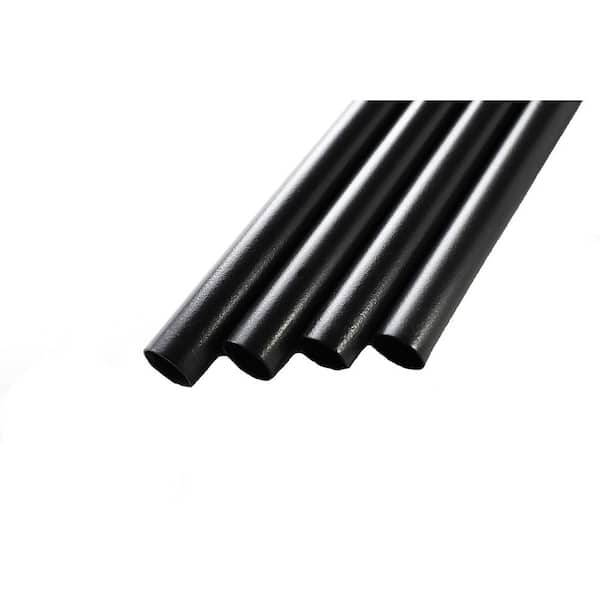 Precision 32 in. x 3/4 in. Black Pearl Matte Galvanized