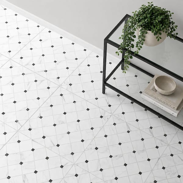 Tuscany Siena 17-3/8 in. x 17-3/8 in. Porcelain Floor and Wall Tile (14.91 sq. ft./Case)