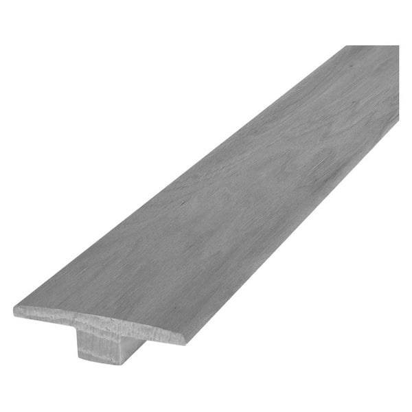 Mohawk Polished Stone 9/16 in. Thick x 2 in. Wide x 84 in. Length Hardwood T-Molding