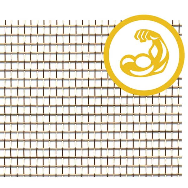 36 in. x 1200 in. Bronze Screen Roll for Windows and Door