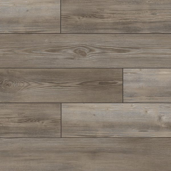 Lifeproof Acre Heights Wood 7.5 in. W x 47.6 in. L Luxury Vinyl Plank  Flooring (19.8 sq. ft./case) I1655101L