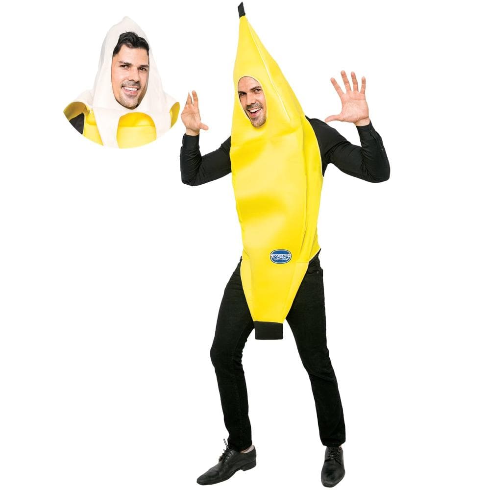 Appealing Banana Costume Adult Deluxe Set for Halloween Dress Up Party and Roleplay Cosplay M price history on PriceWatchPro
