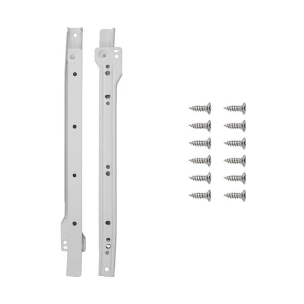 14 in. Side Mount Euro Drawer Slide (1-Pack)
