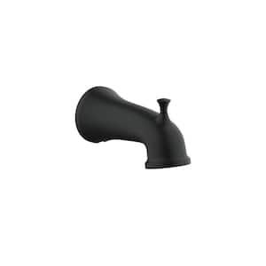 Northerly 6-5/16 in. Diverter Tub Spout in Satin Black