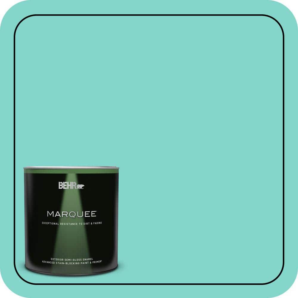 1 qt. Home Decorators Collection #HDC-MD-09 Island Oasis Semi-Gloss Enamel Exterior Paint & Primer price history on PriceWatchPro
