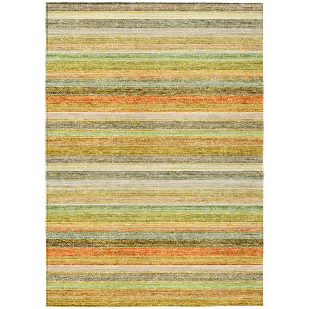 Artichoke Green 5 ft. x 8 ft. Woven Striped Polyester Rectangle Indoor/Outdoor Area Rug price history on PriceWatchPro