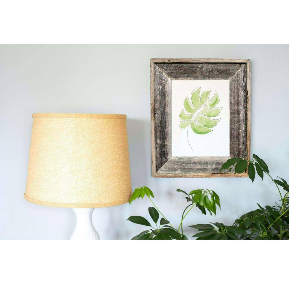Rustic Weathered Gray Wood 16" x 20" Picture Frame