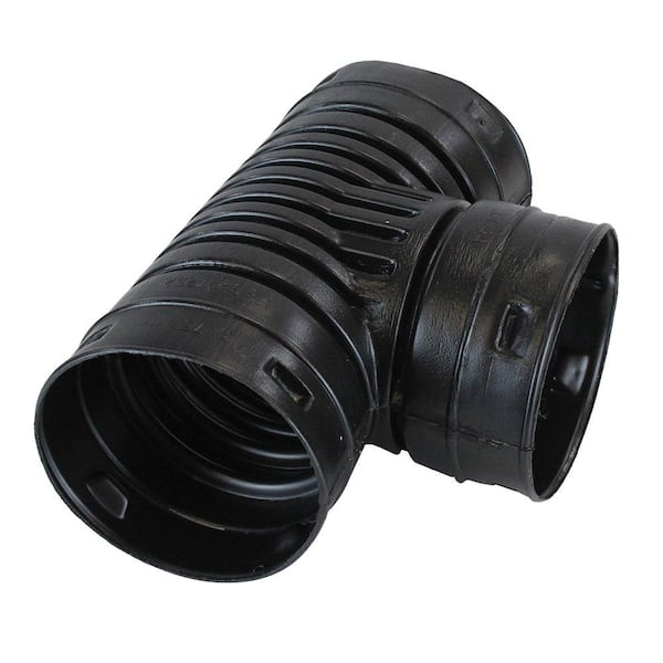 Advanced Drainage Systems 6 in. Singlewall Snap Tee 0626AA - The