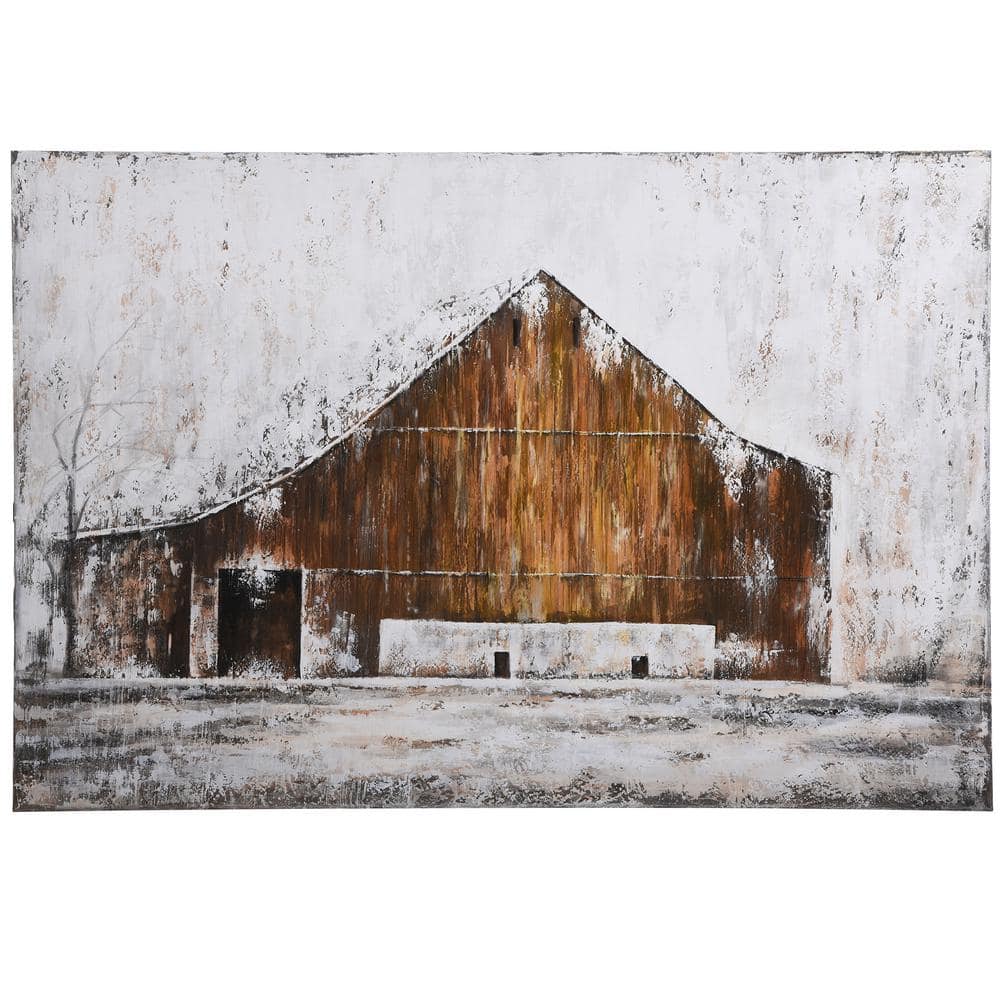 Weathered Red Barn Paint - make your rustic crafts vintage
