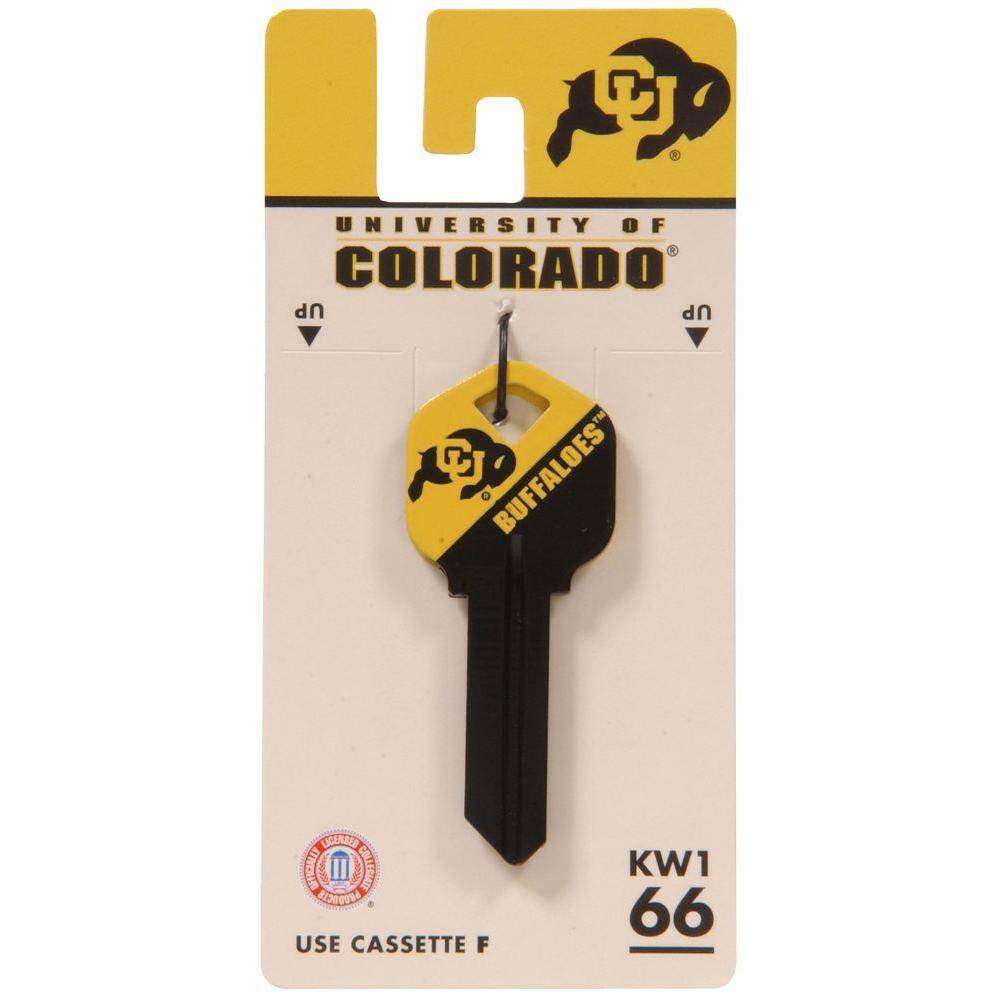 Hillman #66 NCAA University of Colorado Key Blank 89234 - The Home Depot
