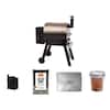 Traeger Pro 575/22 Grill Cover, Drip Tray Liners (5-Pack), Bucket Liners (5-Pack), Pro 22 Grill, and Pro Blend Pellets 30 lb Bag