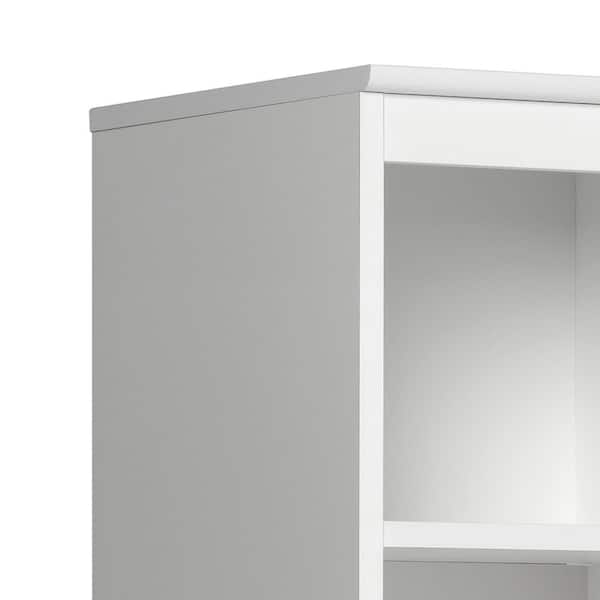Prepac Hall Tree Con Panca E Scarpiera: Organizer Da Ingresso Da 152 Cm, 24 Scarpe E Ganci - 2