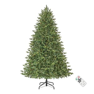 7.5 ft. Pre-Lit LED Elegant Grand Fir Artificial Christmas Tree