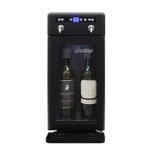 2-Bottle Wine Dispenser in Black