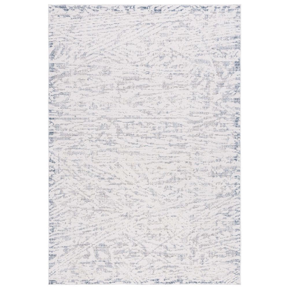 Hunter 4 ft. x 6 ft. Ivory/Dark Gray Abstract Modern Area Rug price history on PriceWatchPro